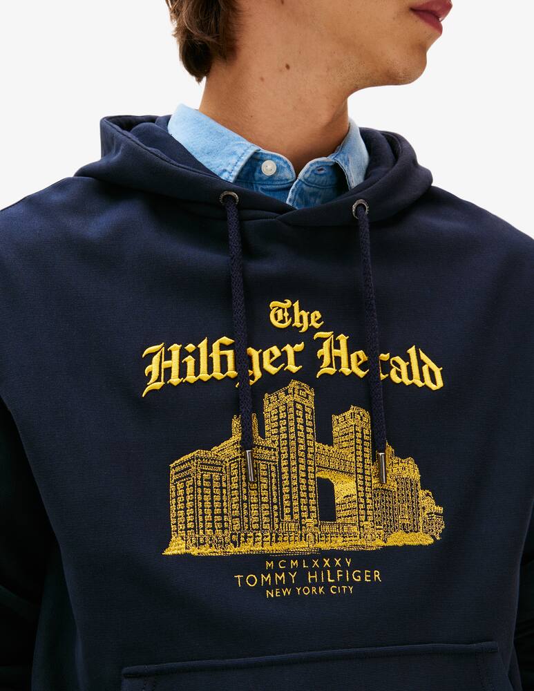 rinascente Tommy Hilfiger Felpa cappuccio Herald Skyline
