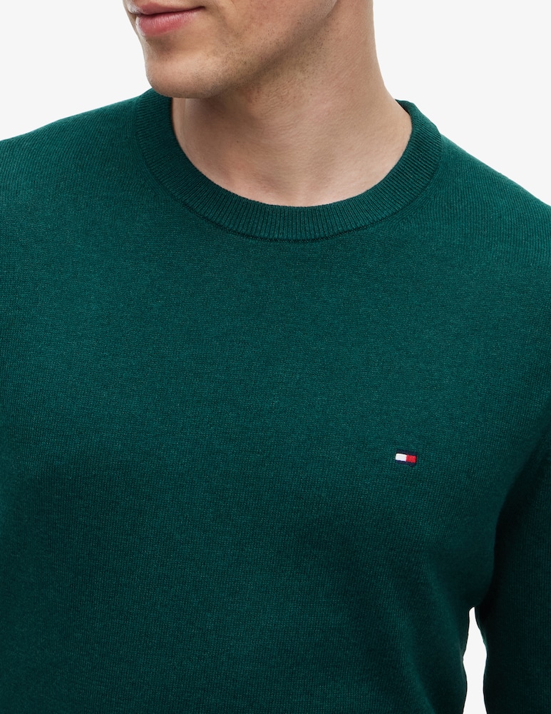 Tommy Hilfiger Pima cotton cashmere crew neck - picture 4 Tommy Hilfiger Pima cotton cashmere crew neck - picture 4