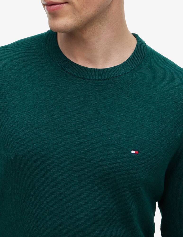 rinascente Tommy Hilfiger Pima cotton cashmere crew neck