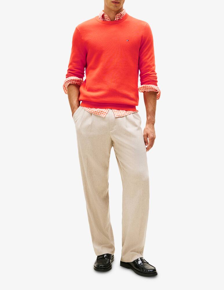 Tommy Hilfiger Structured cotton jumper - picture 2 Tommy Hilfiger Structured cotton jumper - picture 2