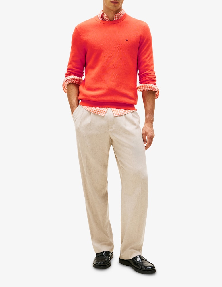 rinascente Tommy Hilfiger Maglia girocollo strutturata