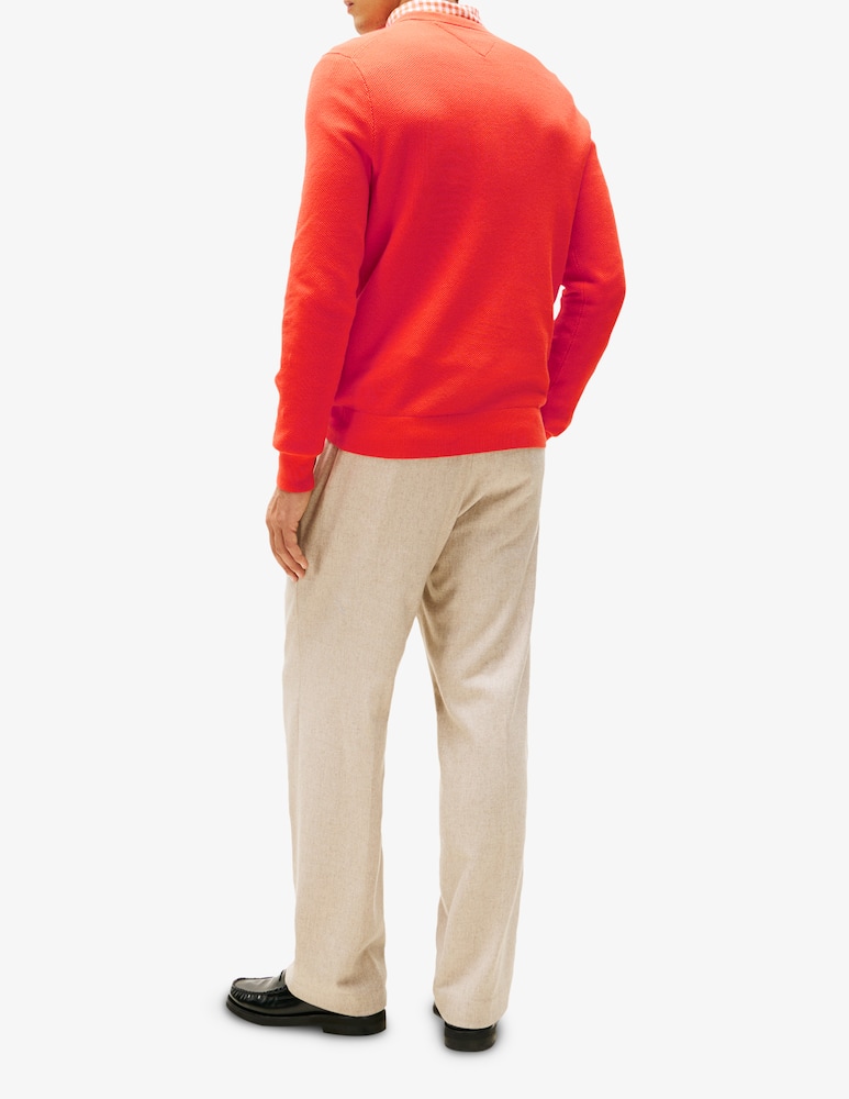 Tommy Hilfiger Structured cotton jumper - picture 3 Tommy Hilfiger Structured cotton jumper - picture 3