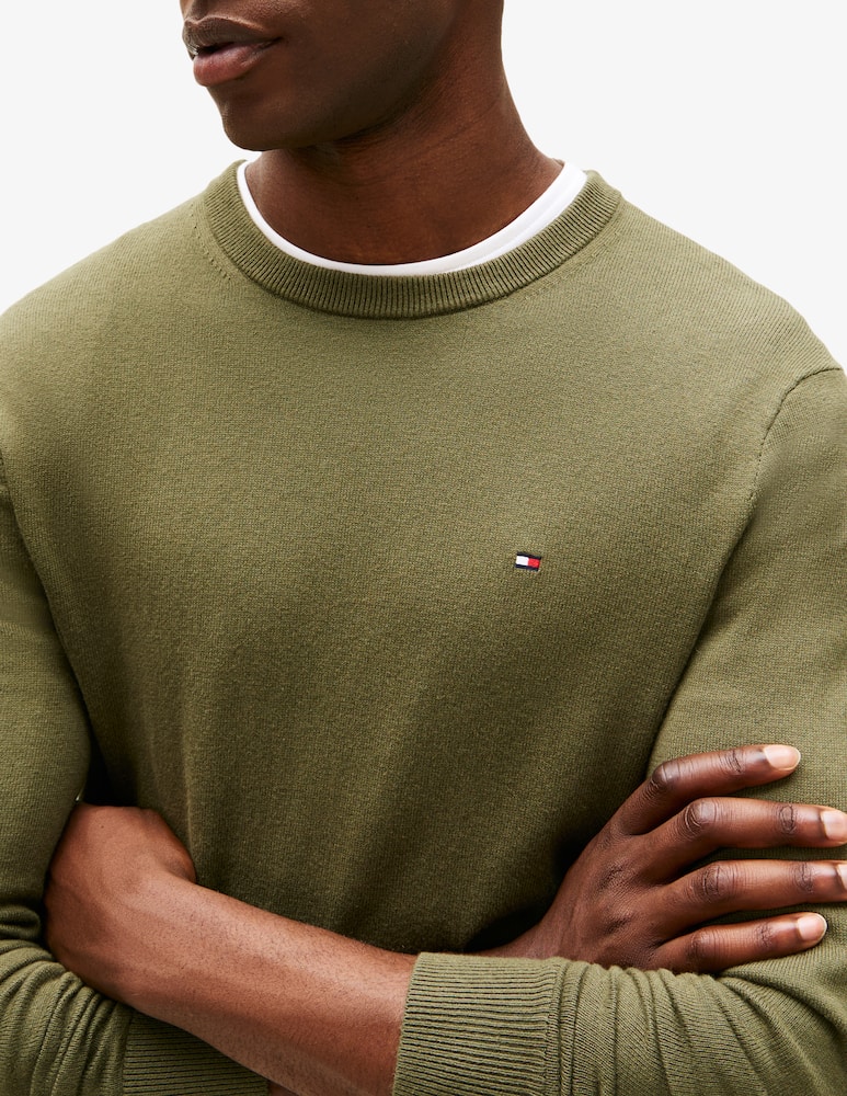 Tommy Hilfiger Essential crewneck jumper - picture 4 Tommy Hilfiger Essential crewneck jumper - picture 4