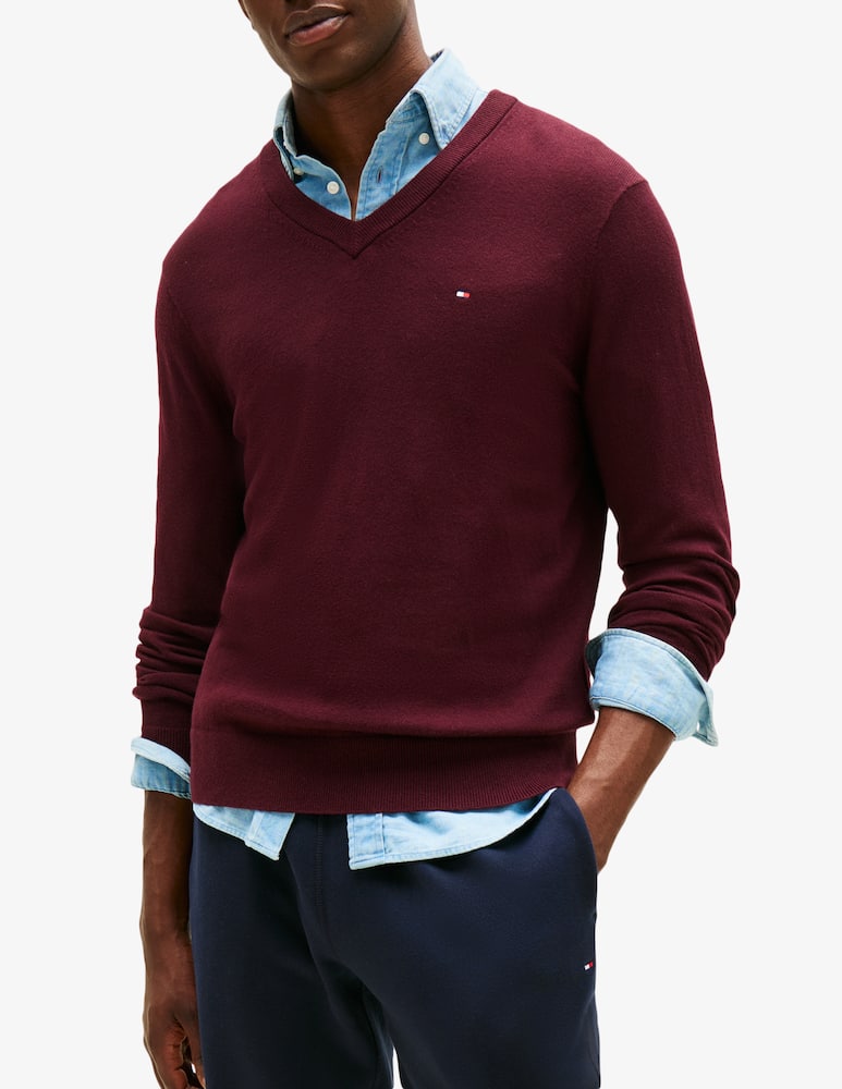 rinascente Tommy Hilfiger Maglia in cotone e cashmere