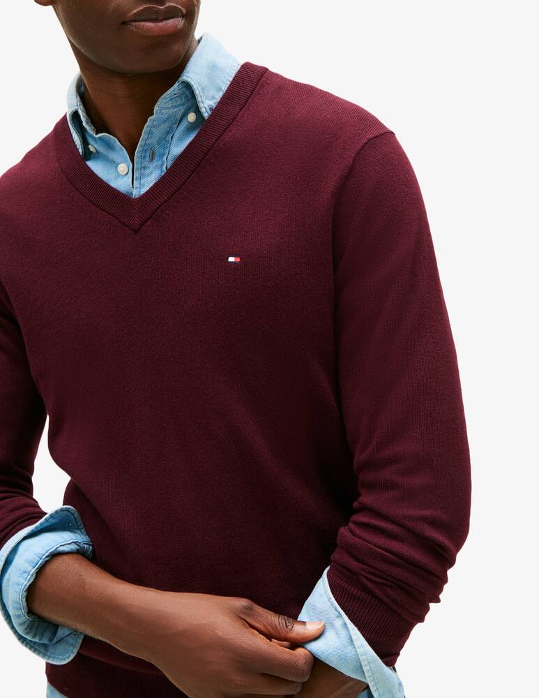 rinascente Tommy Hilfiger Maglia in cotone e cashmere