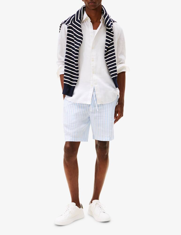 rinascente Tommy Hilfiger Camicia in lino tinta unita