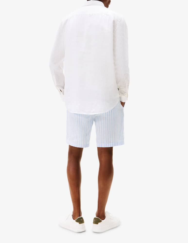 rinascente Tommy Hilfiger Camicia in lino tinta unita