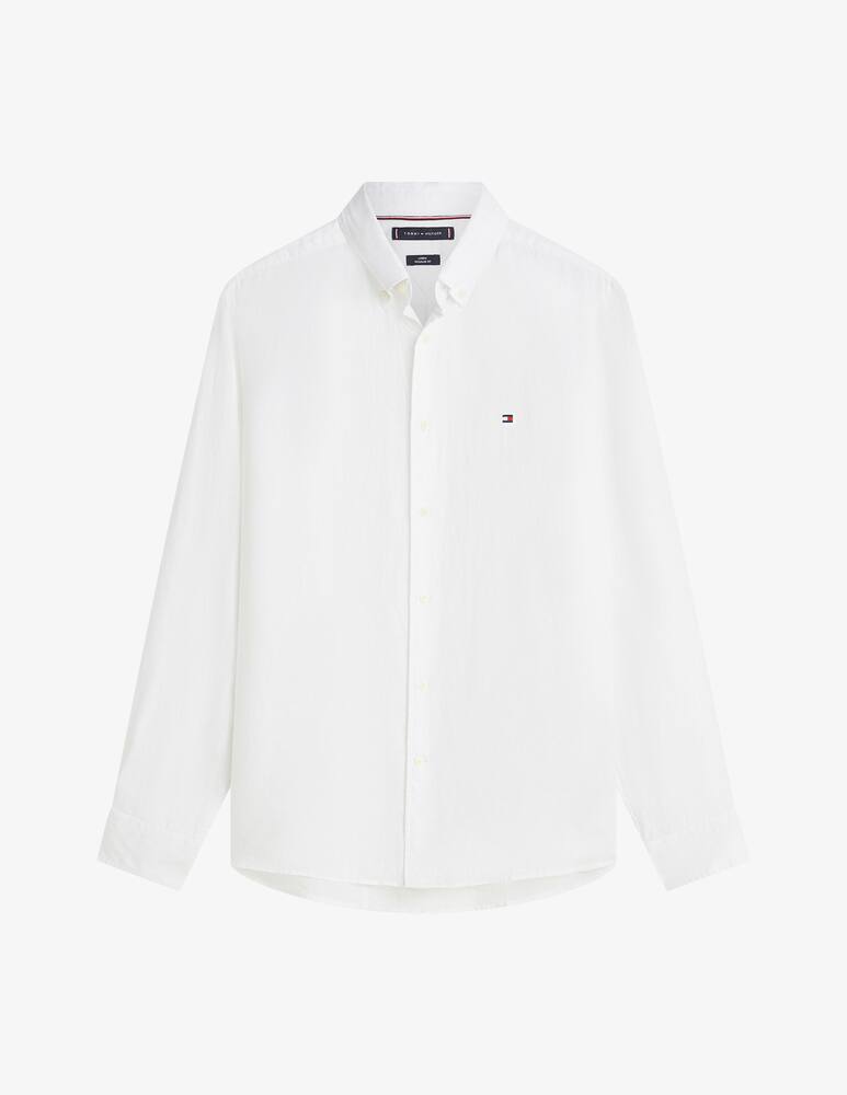 rinascente Tommy Hilfiger Camicia in lino tinta unita