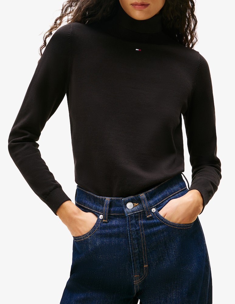 rinascente Tommy Jeans Essential turtleneck sweater