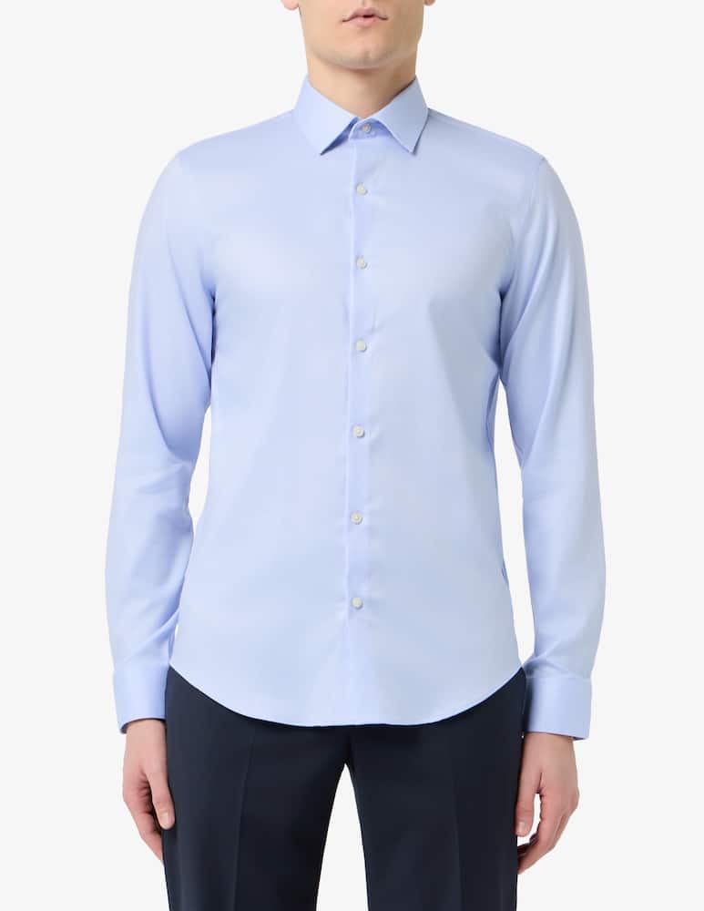 Calvin Klein Camicia slim fit performance no iron microstruttura - immagine 1 Calvin Klein Camicia slim fit performance no iron microstruttura - immagine 1