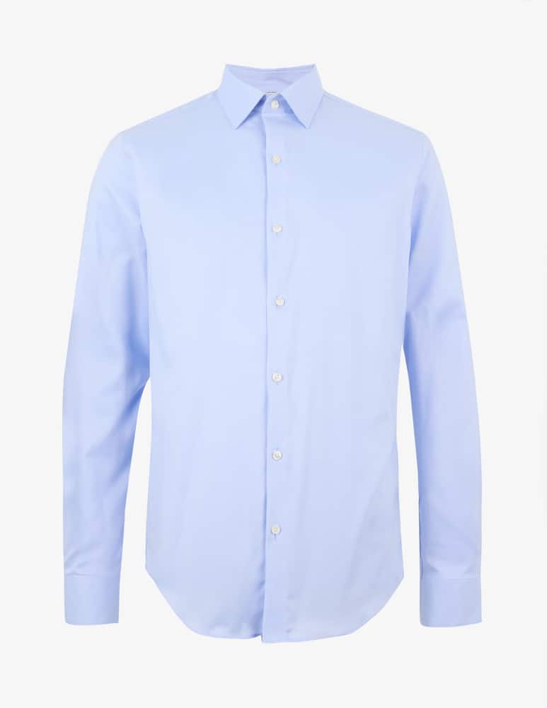 rinascente Calvin Klein Camicia slim fit performance no iron microstruttura