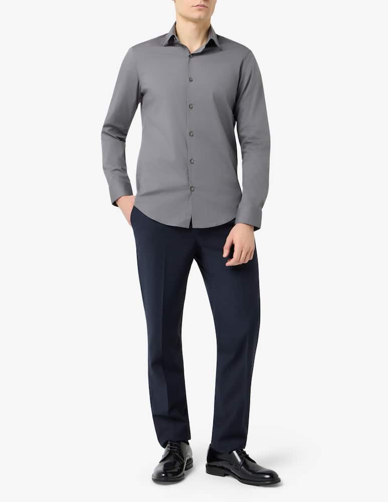 Calvin Klein Camicia slim fit popeline stretch - immagine 2 Calvin Klein Camicia slim fit popeline stretch - immagine 2
