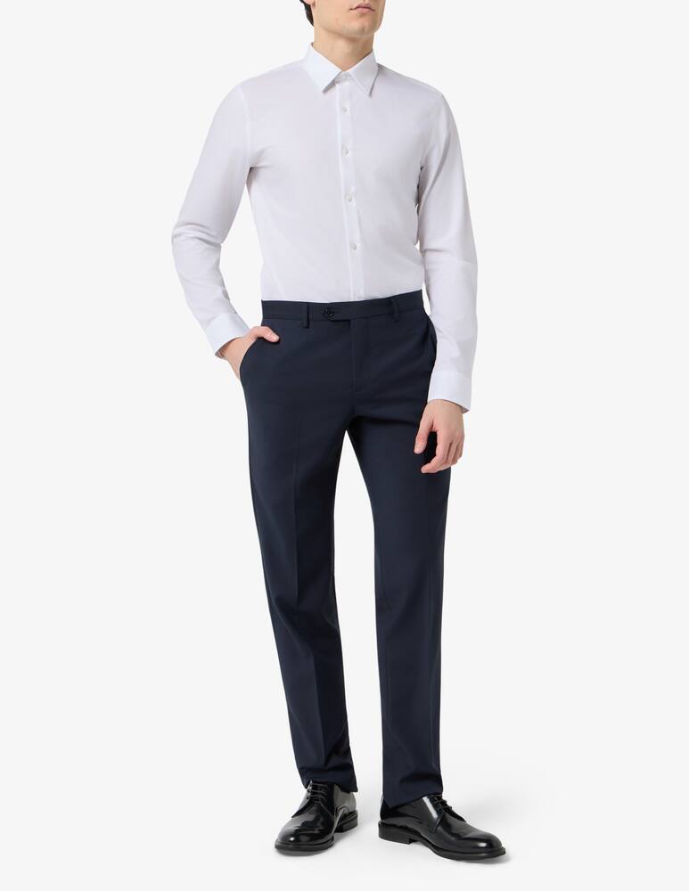 Calvin Klein Microperforated slim shirt - picture 2 Calvin Klein Microperforated slim shirt - picture 2
