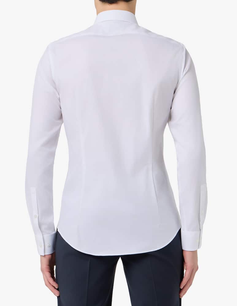 Calvin Klein Microperforated slim shirt - picture 3 Calvin Klein Microperforated slim shirt - picture 3