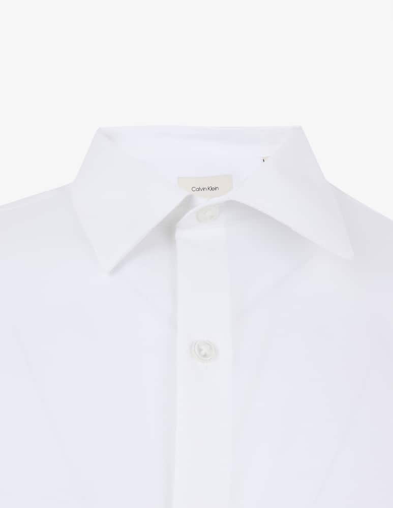 rinascente Calvin Klein Camicia slim fit no stiro microperforata