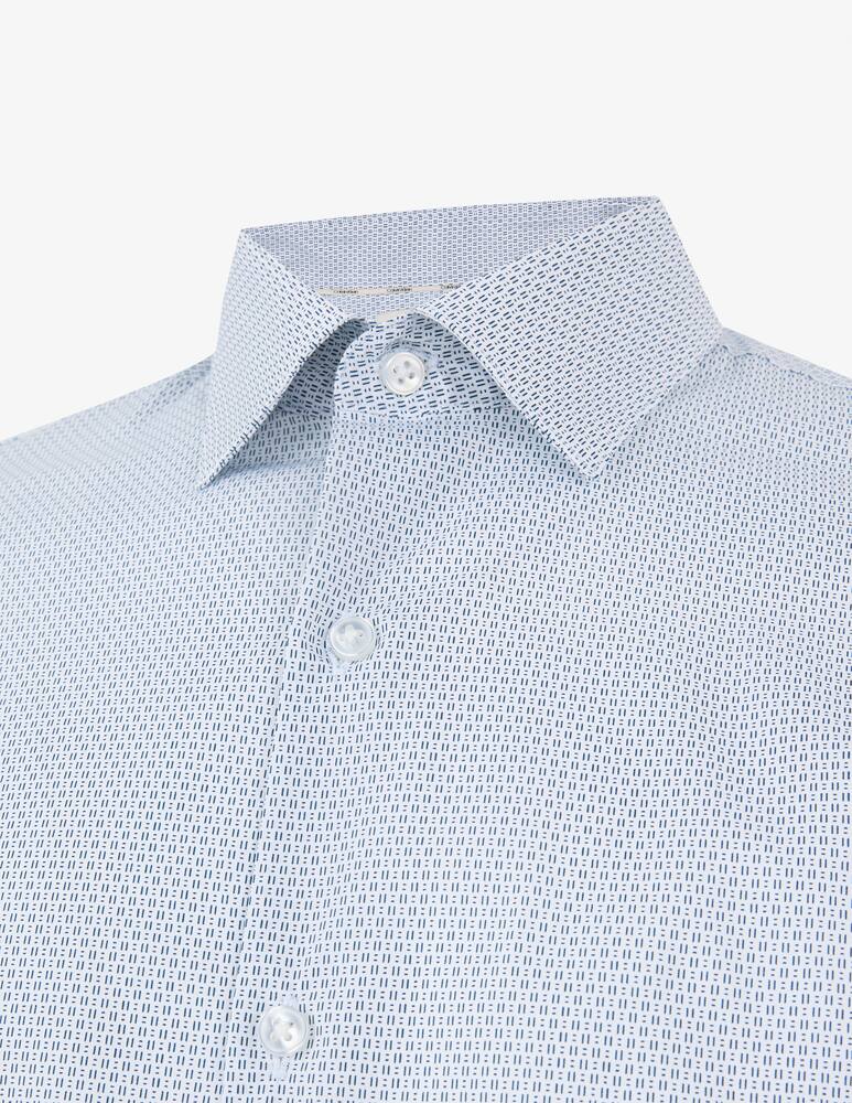 Calvin Klein Camicia slim fit popeline microstampa - immagine 3 Calvin Klein Camicia slim fit popeline microstampa - immagine 3