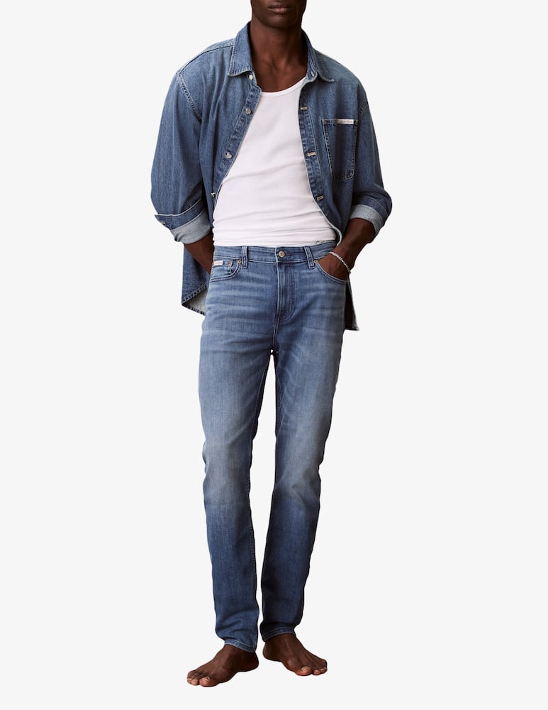 Calvin Klein Jeans Jeans slim taper medi - immagine 2 Calvin Klein Jeans Jeans slim taper medi - immagine 2