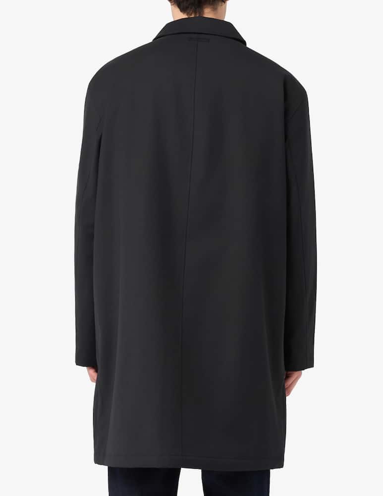 rinascente Calvin Klein Car coat in tech wool