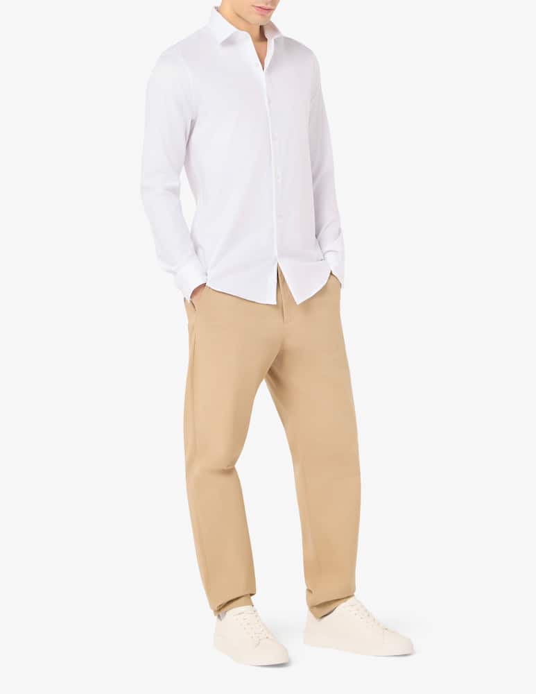 rinascente Calvin Klein Camicia slim stretch microstruttura