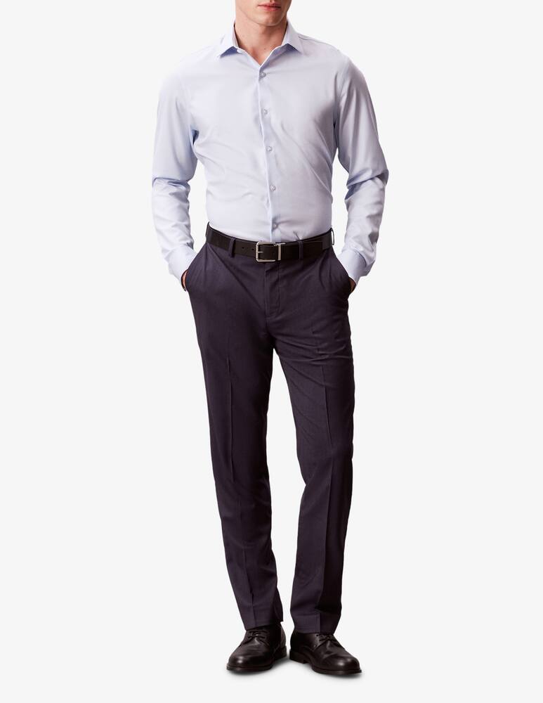 rinascente Calvin Klein Camicia slim stretch microstruttura