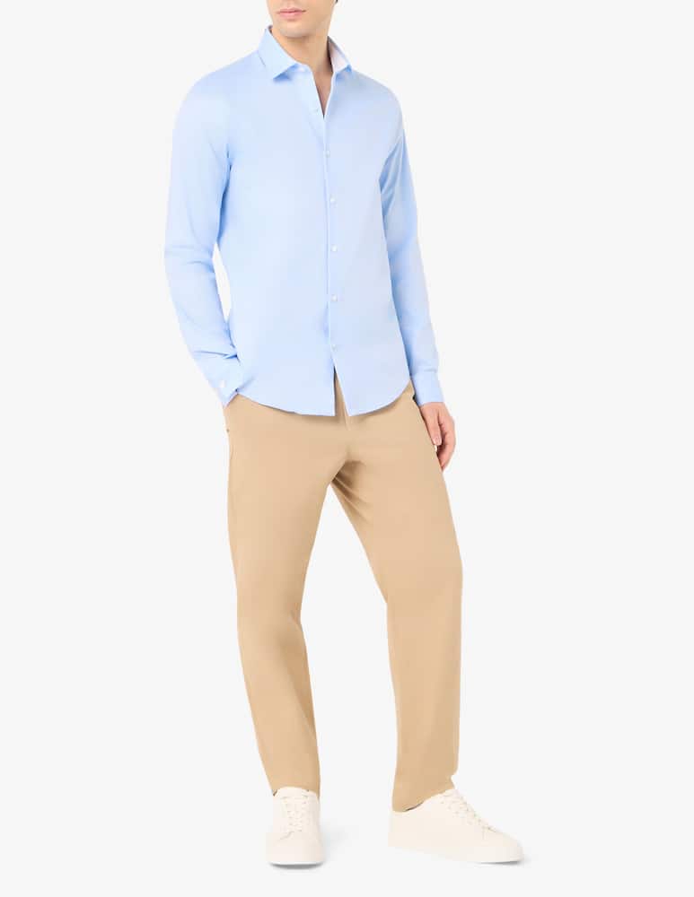 rinascente Calvin Klein Camicia in twill di cotone slim fit