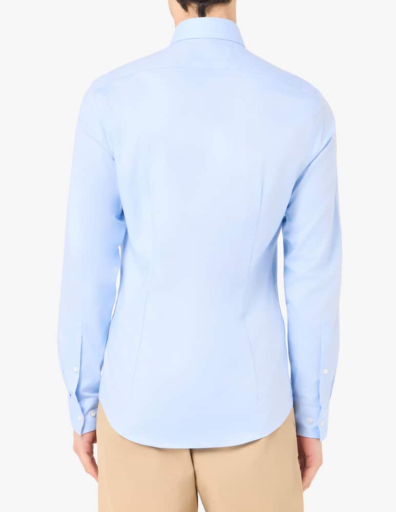 rinascente Calvin Klein Camicia in twill di cotone slim fit