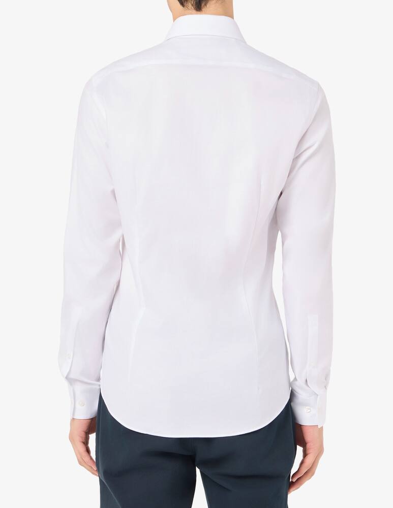 rinascente Calvin Klein Slim twill shirt with contrast collar