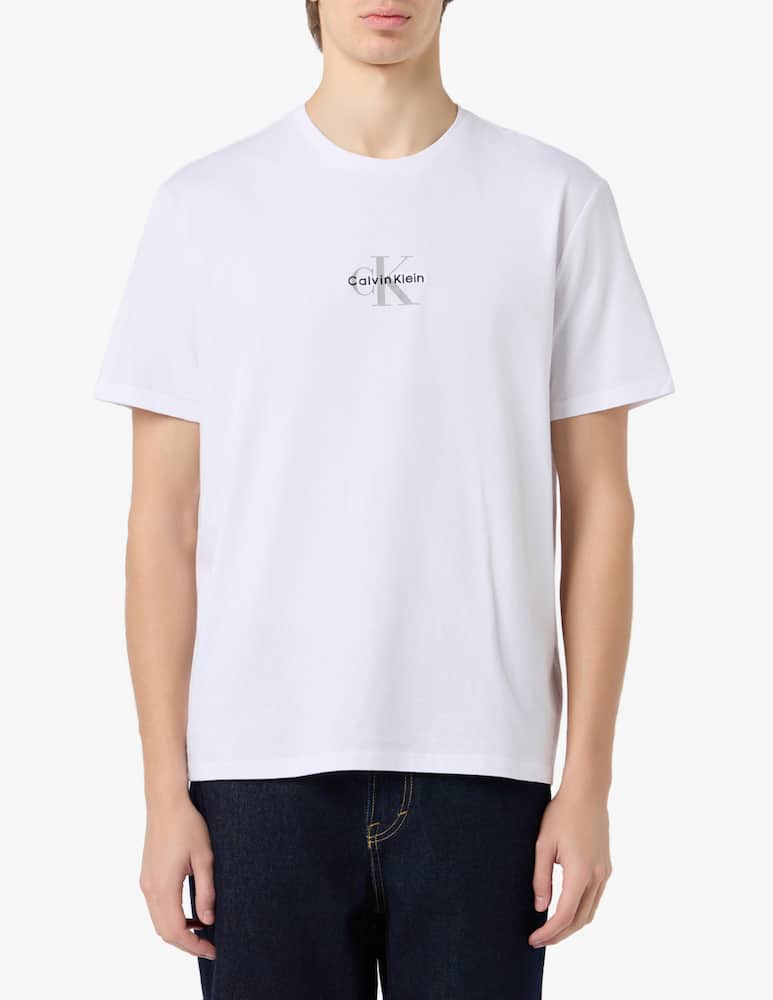 rinascente Calvin Klein Jeans Monologo logo t-shirt