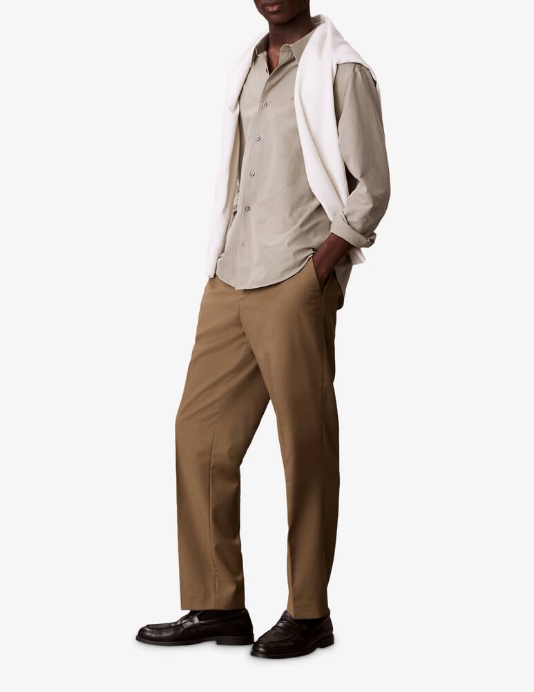 rinascente Calvin Klein Pantaloni tapered travel in twill di lana Mix&Match