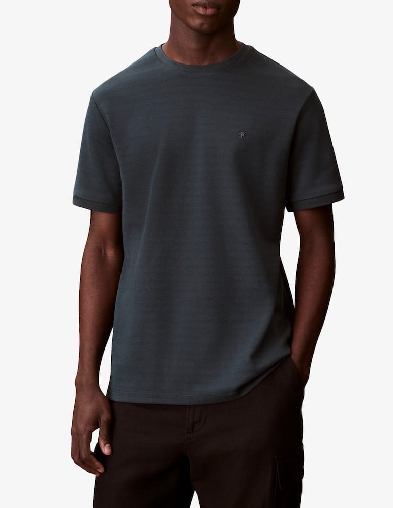 rinascente Calvin Klein T-shirt rigata tono su tono
