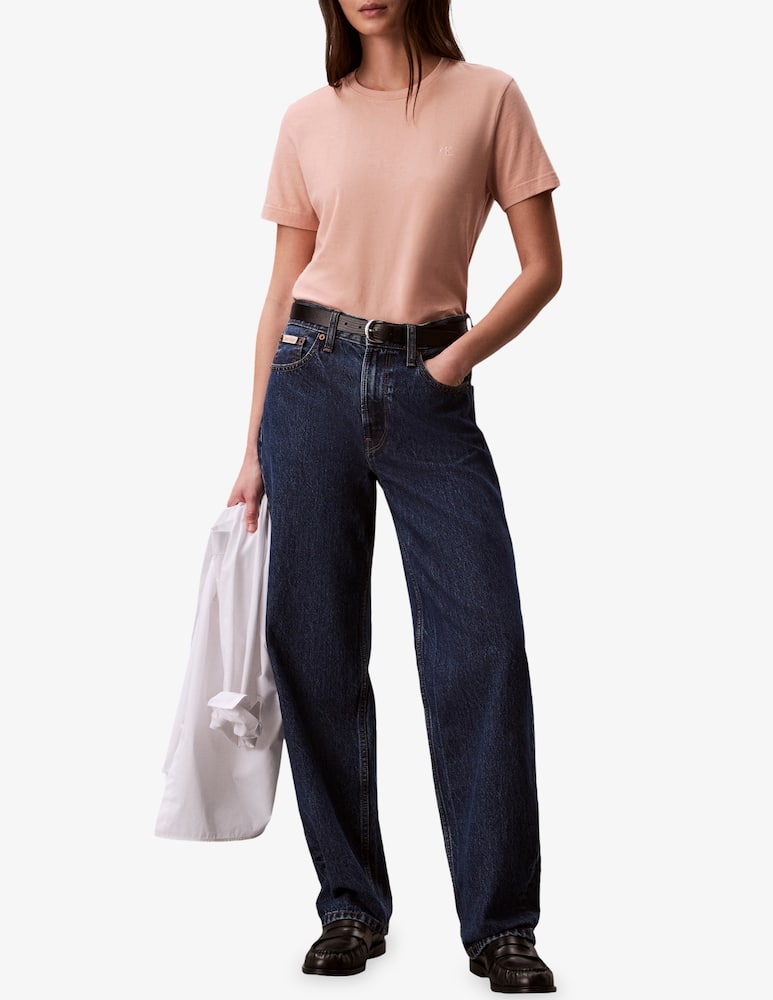 rinascente Calvin Klein Jeans T-shirt girocollo monogram