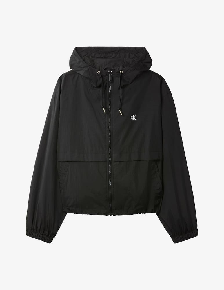 Calvin Klein Jeans Giacca a vento in nylon con cappuccio - immagine 5 Calvin Klein Jeans Giacca a vento in nylon con cappuccio - immagine 5