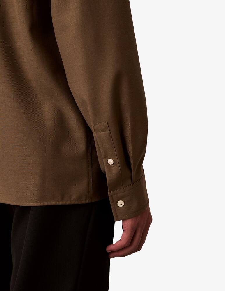 Calvin Klein Overshirt in twill di lana Mix&Match - immagine 4 Calvin Klein Overshirt in twill di lana Mix&Match - immagine 4