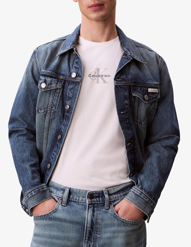 rinascente Calvin Klein Jeans T-shirt micro logo frontale
