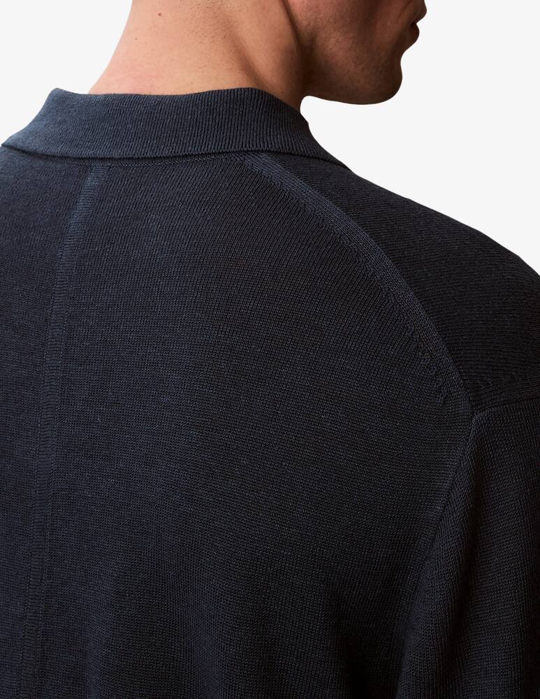 rinascente Calvin Klein Polo scollo a v in misto lino