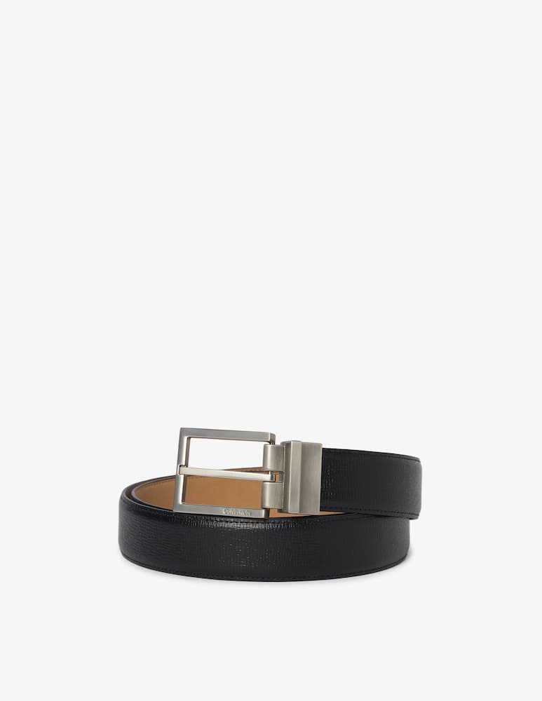 Calvin Klein Saffiano square buckle belt - picture 1 Calvin Klein Saffiano square buckle belt - picture 1
