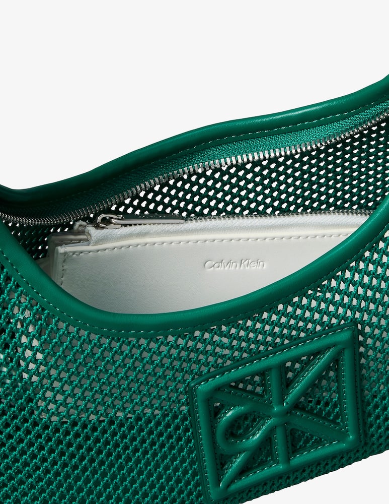 rinascente Calvin Klein Borsa a spalla in mesh con Emblema
