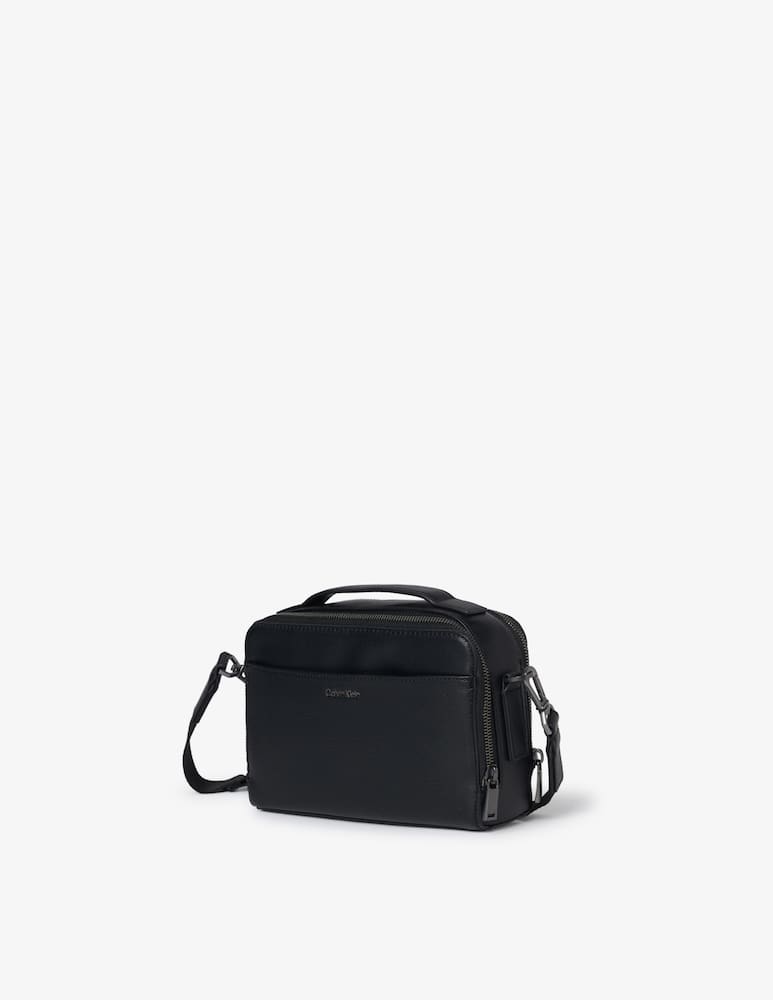 rinascente Calvin Klein Emblem camera shoulder bag