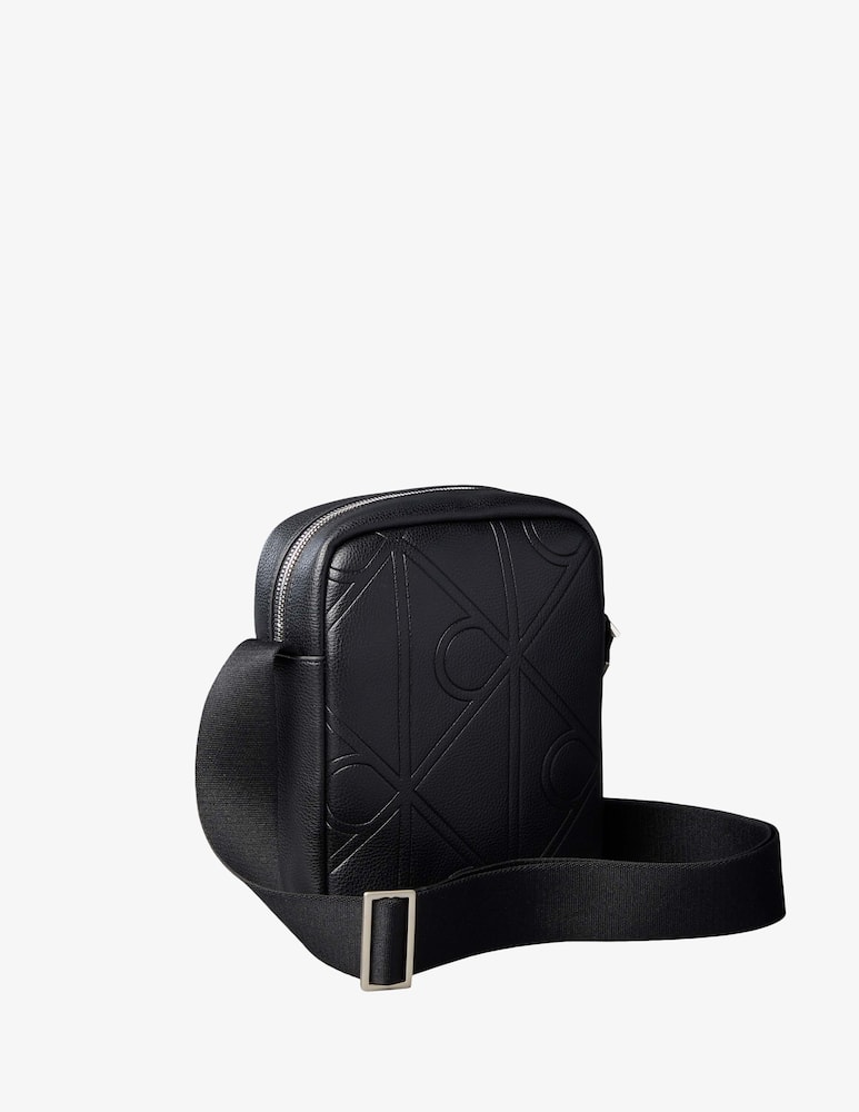 rinascente Calvin Klein Borsa reporter con logo embossing