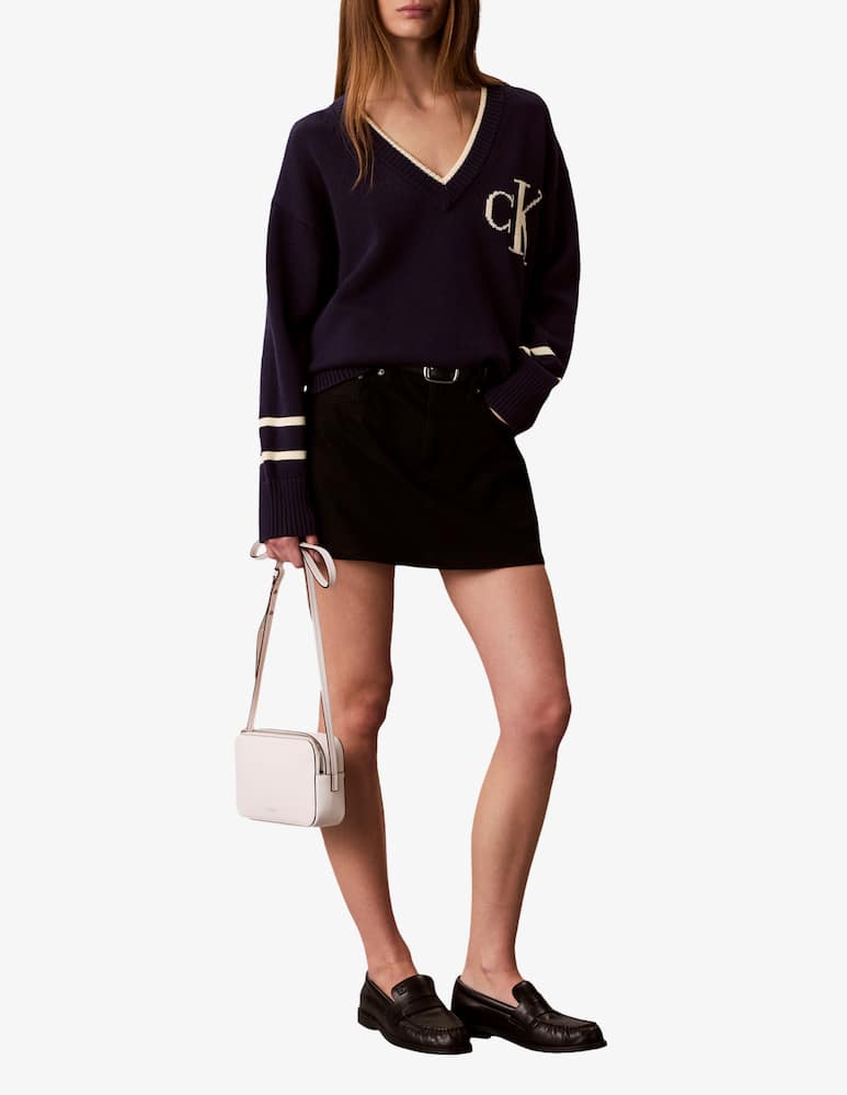 rinascente Calvin Klein Borsa a tracolla con logo Foil