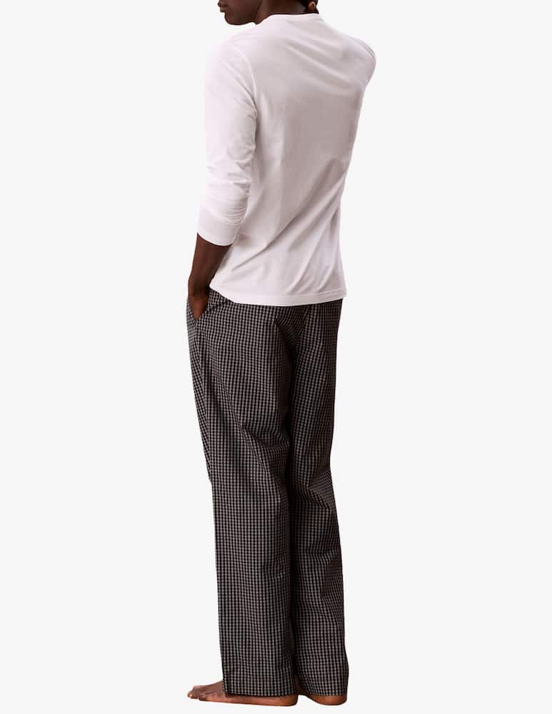 rinascente Calvin Klein Logo long sleeve pyjama set