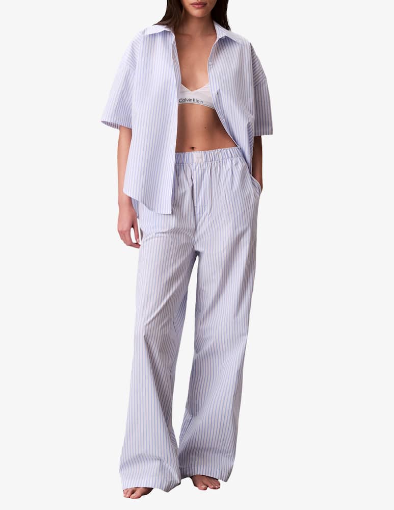 rinascente Calvin Klein Camicia notte relaxed in popeline