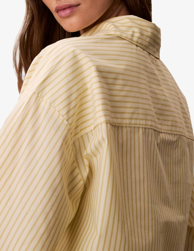 rinascente Calvin Klein Striped cropped pyjama set