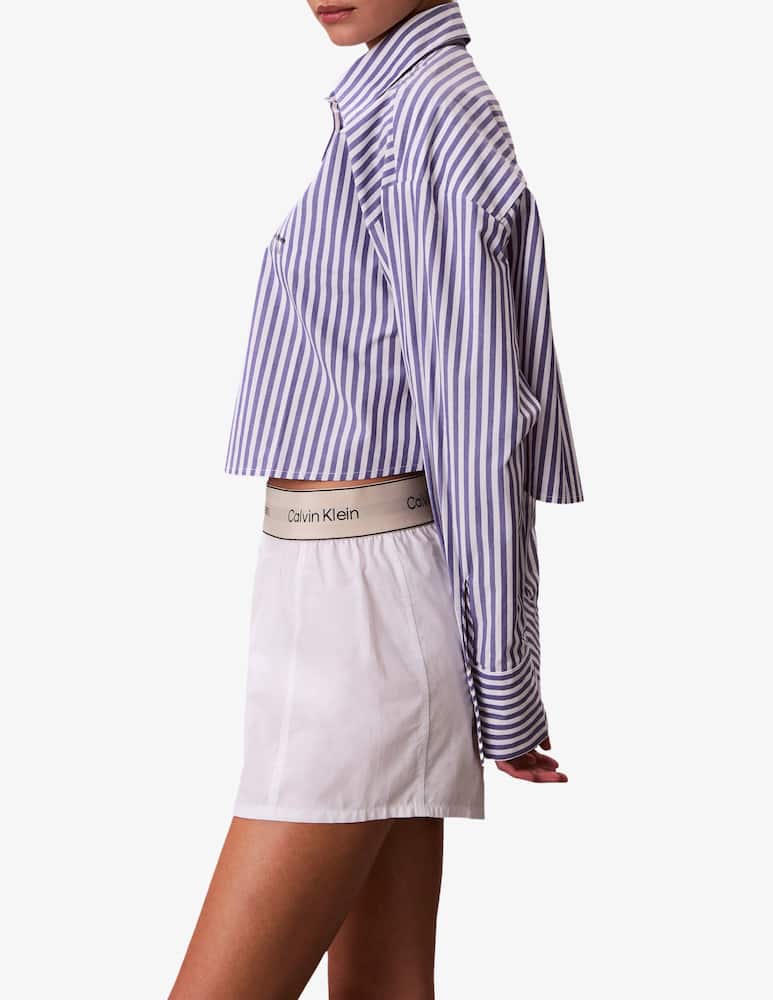 rinascente Calvin Klein Shorts notte in popeline