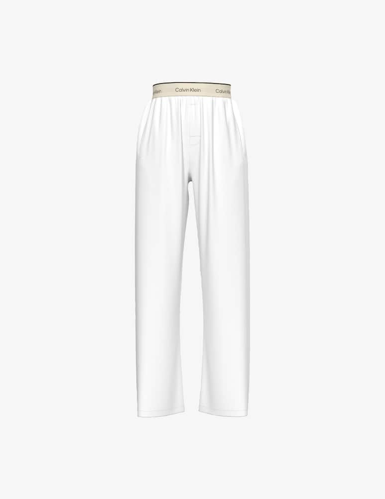 rinascente Calvin Klein Logo super poplin trousers