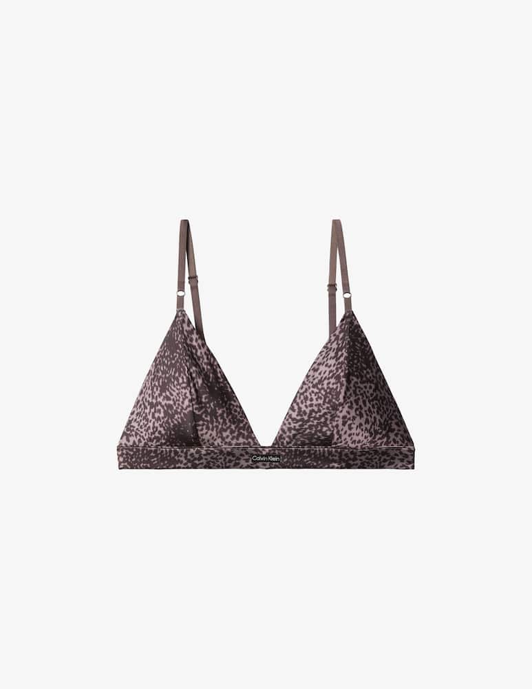 Calvin Klein Printed unlined triangle bra - picture 1 Calvin Klein Printed unlined triangle bra - picture 1