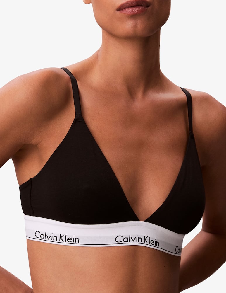 Calvin Klein Reggiseno a triangolo leggermente imbottito - immagine 1 Calvin Klein Reggiseno a triangolo leggermente imbottito - immagine 1