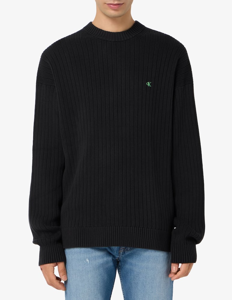rinascente Calvin Klein Jeans Ribbed crewneck sweater