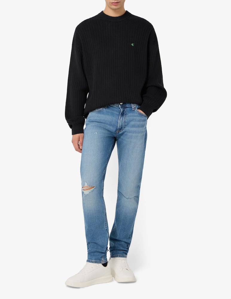 rinascente Calvin Klein Jeans Ribbed crewneck sweater