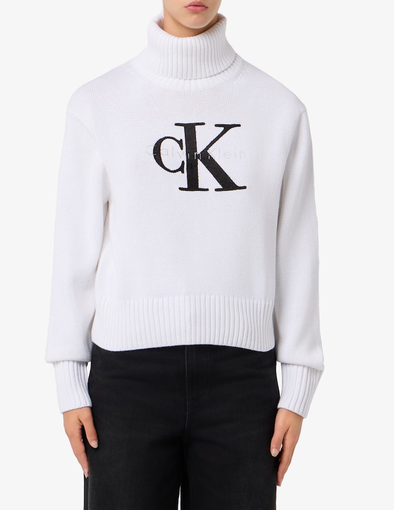 rinascente Calvin Klein Jeans Chenille monologo sweater